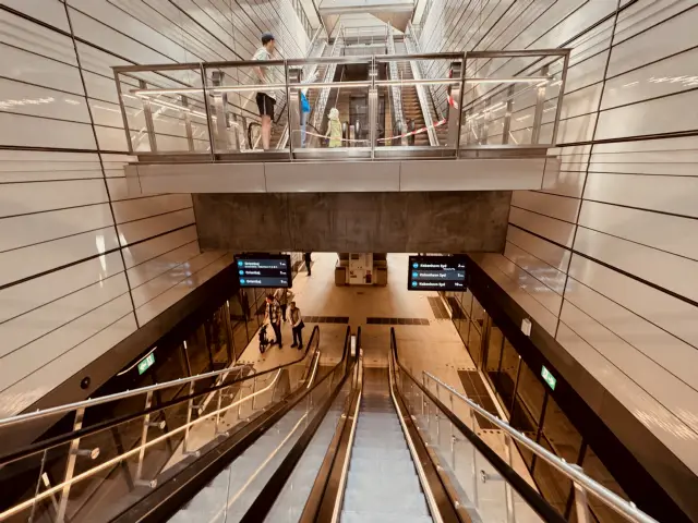 Billede af Sluseholmen Metrostation.