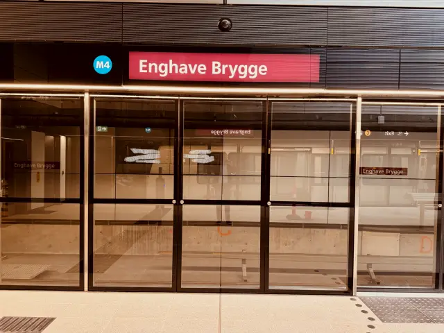 Billede af Enghave Brygge Station Metrostation.