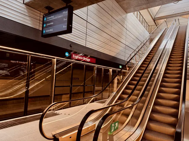 Billede af Enghave Brygge Station Metrostation.