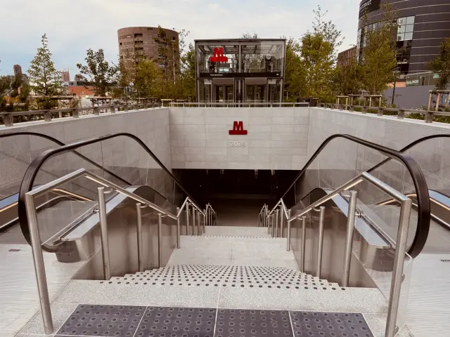 Billede af Havneholmen Metrostation.