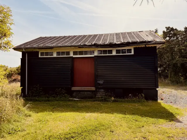 Billede af Lønstrup Stations varehus.