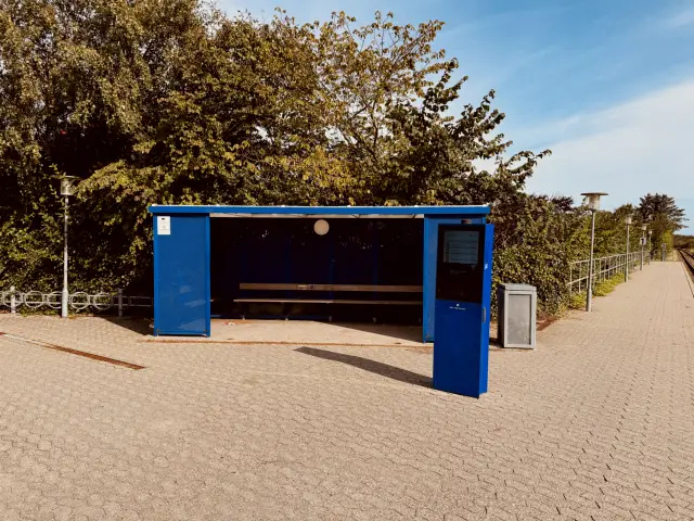 Billede af Emmersbæk Station.