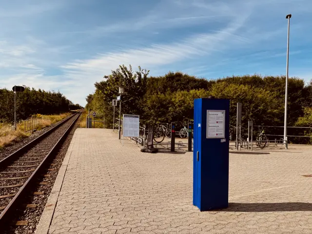 Billede af Emmersbæk Station.