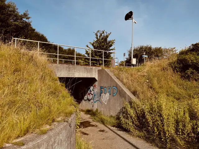 Billede af Emmersbæk Station.