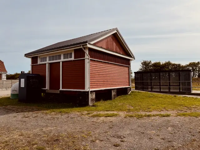 Billede af Vidstrup Stations varehus.