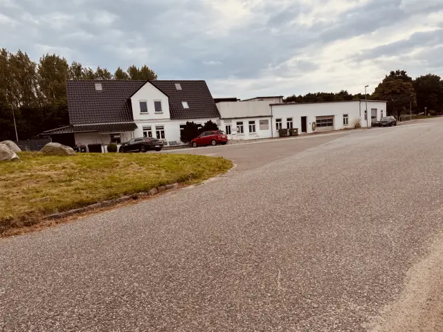 Billede af Spang Billetsalgssted.