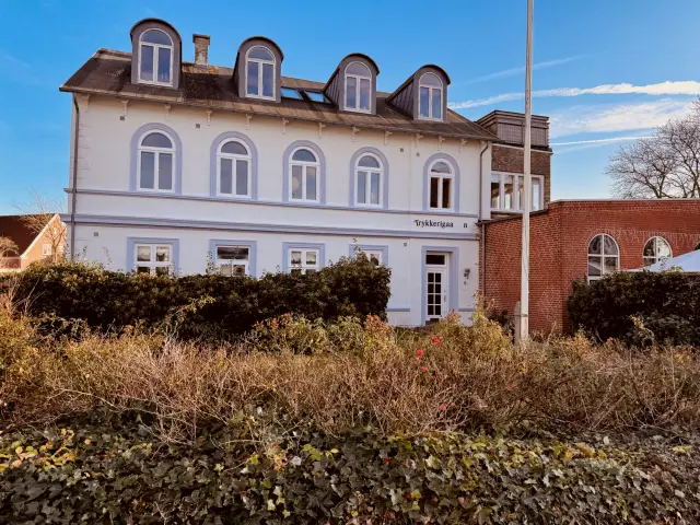 Billede af Tønder Marskbanegård.