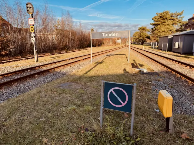 Billede af Tønder H Station.