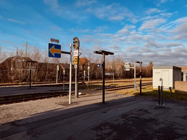 Billede af Tønder H Station.