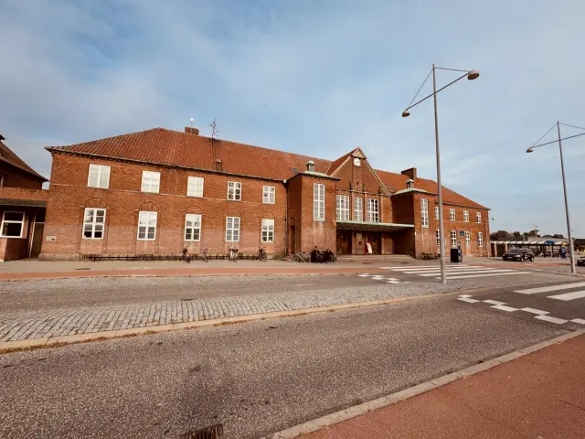 Billede af Nakskov Station.