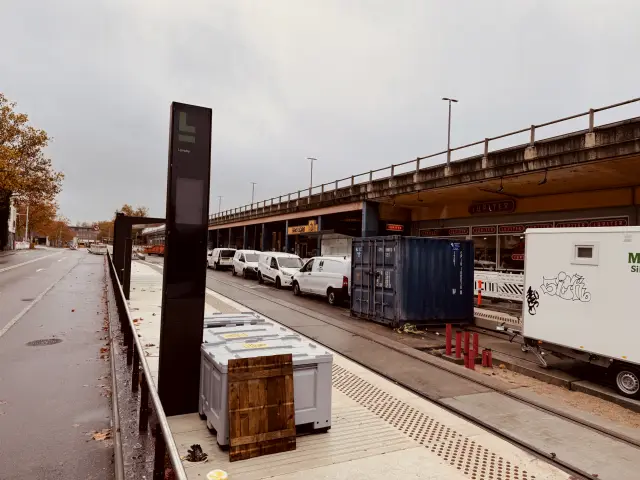 Billede af Lyngby Station Letbanestation.