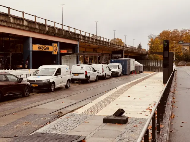 Billede af Lyngby Station Letbanestation.