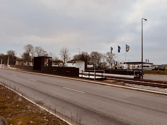 Billede af Dynamovej Letbanestation.
