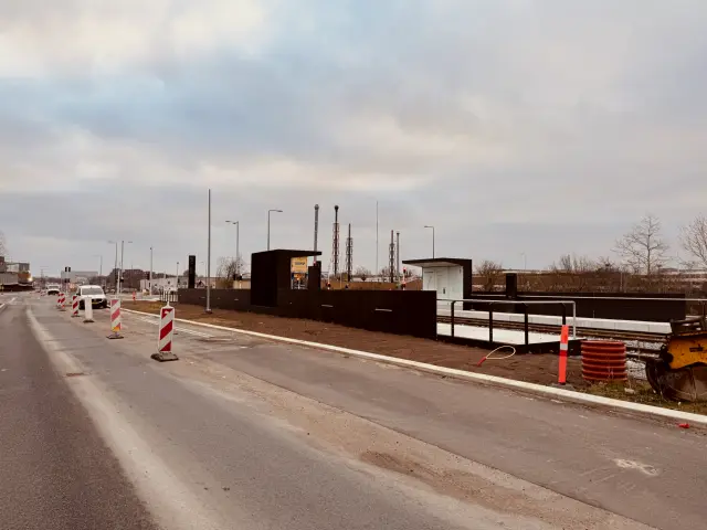 Billede af Gladsaxe Trafikplads Letbanestation.