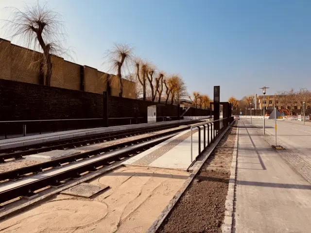 Billede af Akademivej DTU Letbanestation.