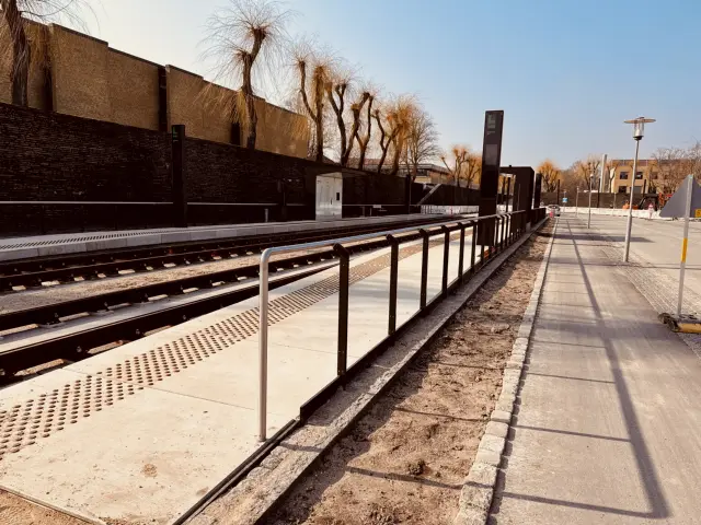 Billede af Akademivej DTU Letbanestation.