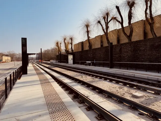 Billede af Akademivej DTU Letbanestation.