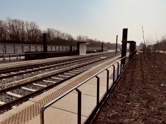 Billede af Rævehøjvej Letbanestation.