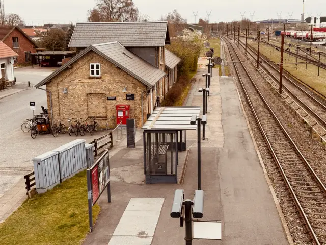 Billede af Taulov Station.