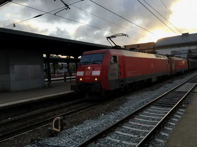 Billede af DBCSC EG 3112, tidligere DSB EG 3112 fotograferet ud for Odense Banegård Center.