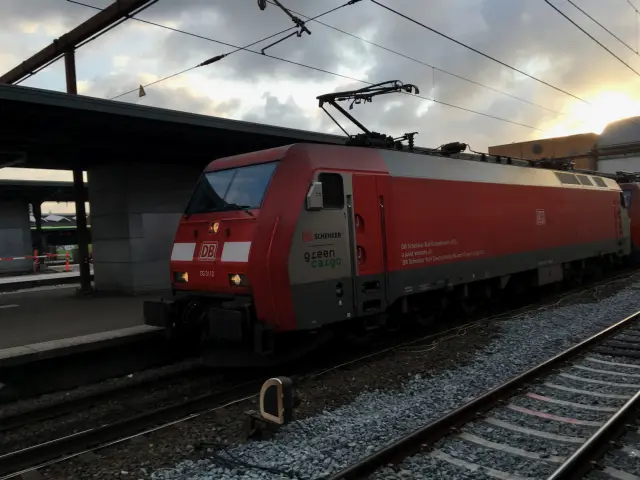 Billede af DBCSC EG 3112, tidligere DSB EG 3112 fotograferet ud for Odense Banegård Center.