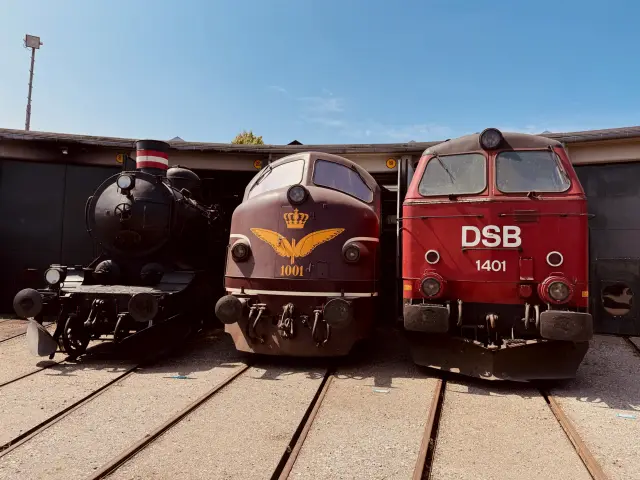Billede af DSB MZ 1401 fotograferet på Danmarks Jernbanemuseum.