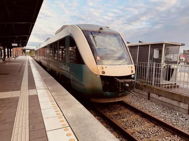 Billede af GoCollective AR 1024, tidligere ARRIVA AR 1024 fotograferet ud for Odense Banegård Center.