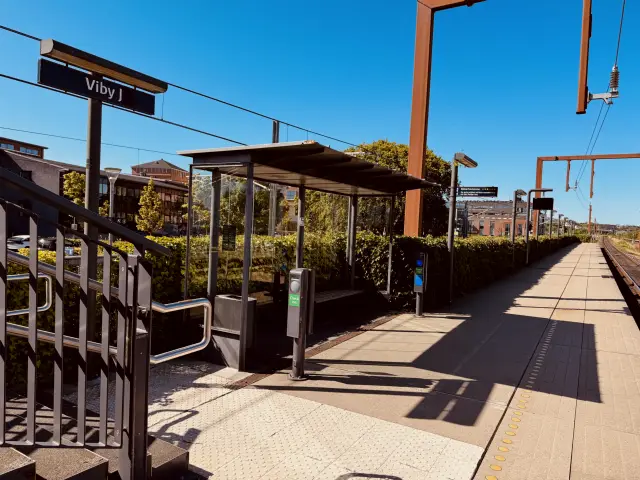 Billede af Viby Jylland Station.