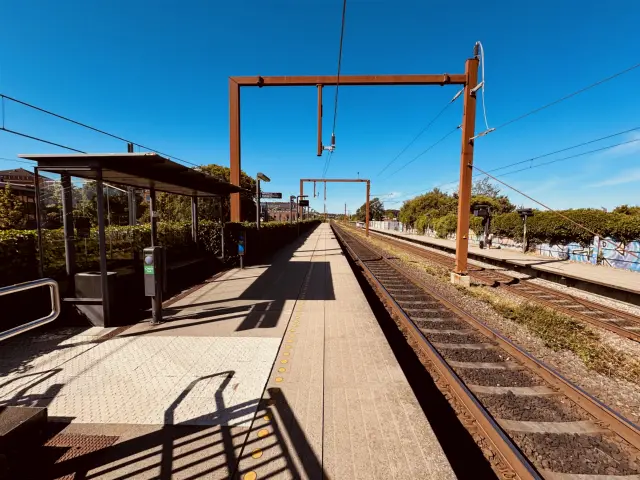Billede af Viby Jylland Station.