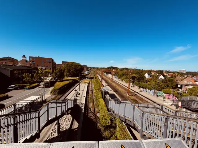 Billede af Viby Jylland Letbanestation.