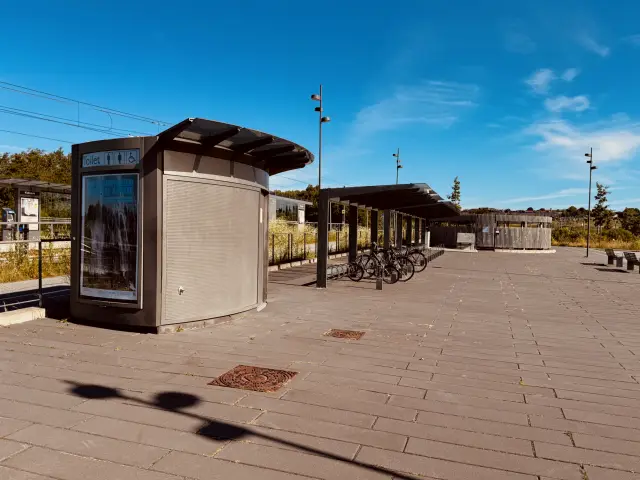 Billede af Klokhøjen Letbanestation.