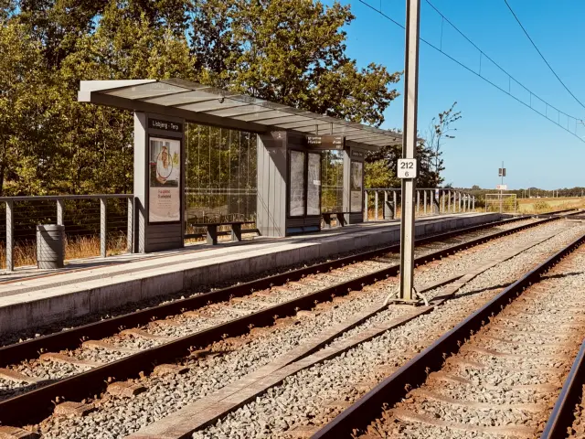 Billede af Lisbjerg - Terp Letbanestation.