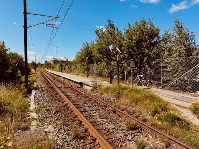 Billede af Rude Havvej Letbanestation.