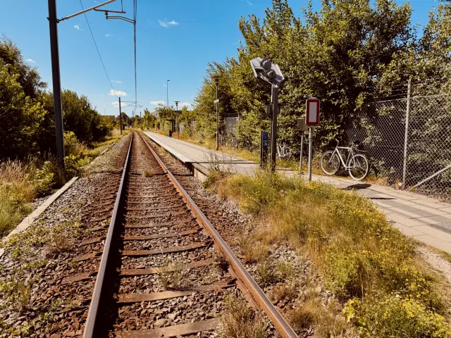 Billede af Rude Havvej Letbanestation.