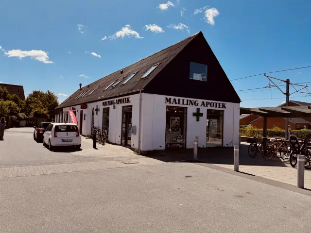 Billede af Malling Station.
