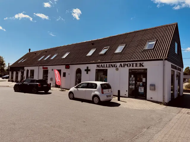 Billede af Malling Station.