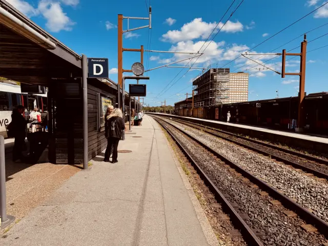 Billede af Skanderborg Station.