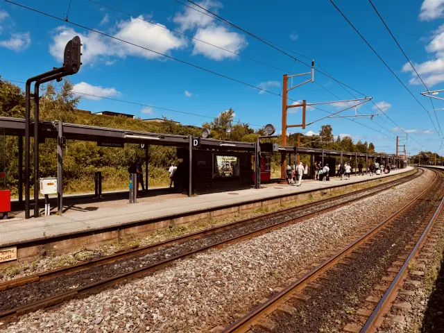 Billede af Skanderborg Station.