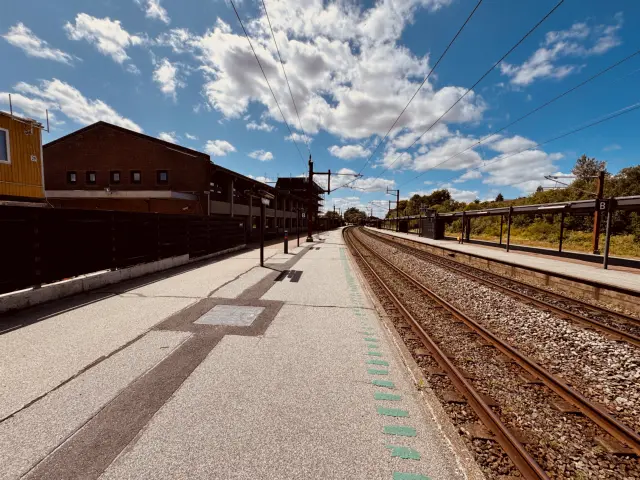 Billede af Skanderborg Station.