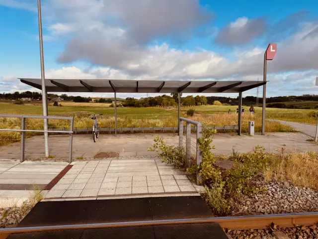 Billede af Humlehuse Letbanestation.