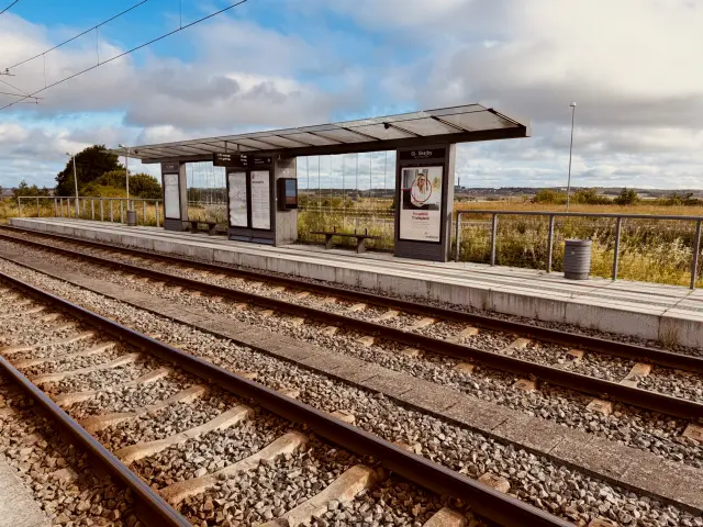 Billede af Gl. Skejby (Agro Food Park) Letbanestation.