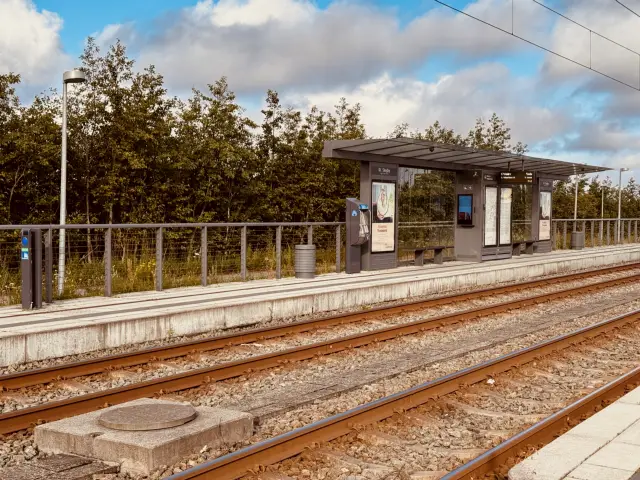 Billede af Gl. Skejby (Agro Food Park) Letbanestation.