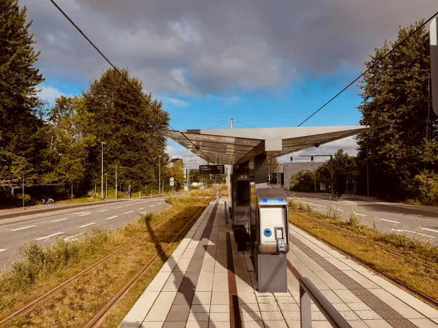 Billede af Olof Palmes Allé Letbanestation.