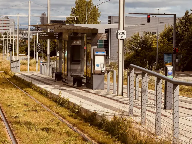 Billede af Olof Palmes Allé Letbanestation.