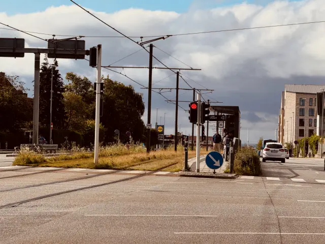 Billede af Vandtårnet (Ringvejen) Letbanestation.