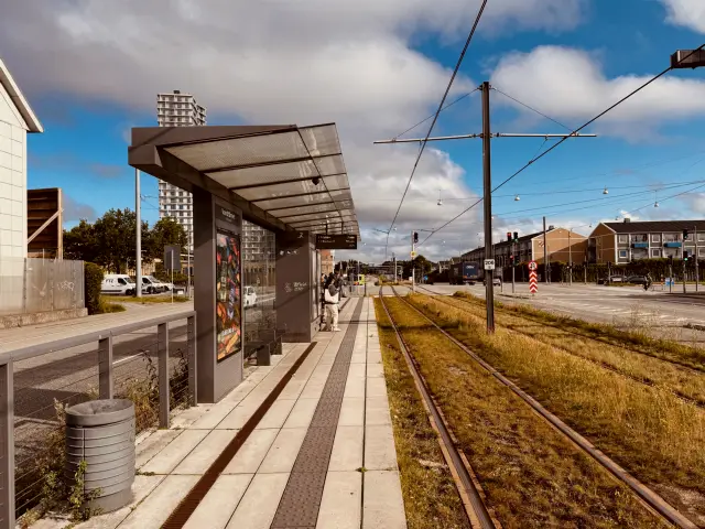 Billede af Vandtårnet (Ringvejen) Letbanestation.