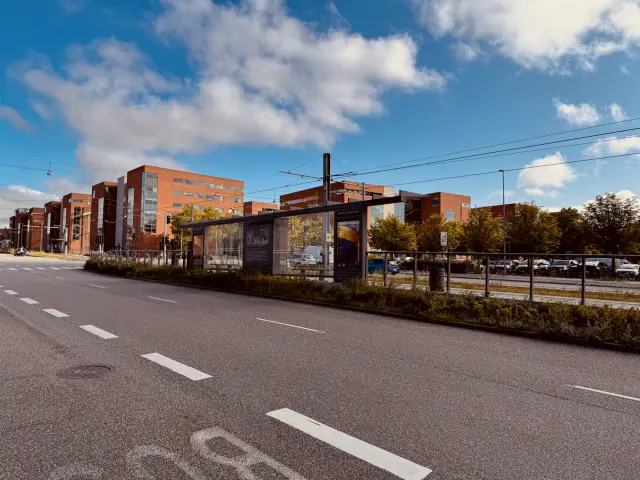 Billede af Aarhus Universitet (Ringgaden) Letbanestation.