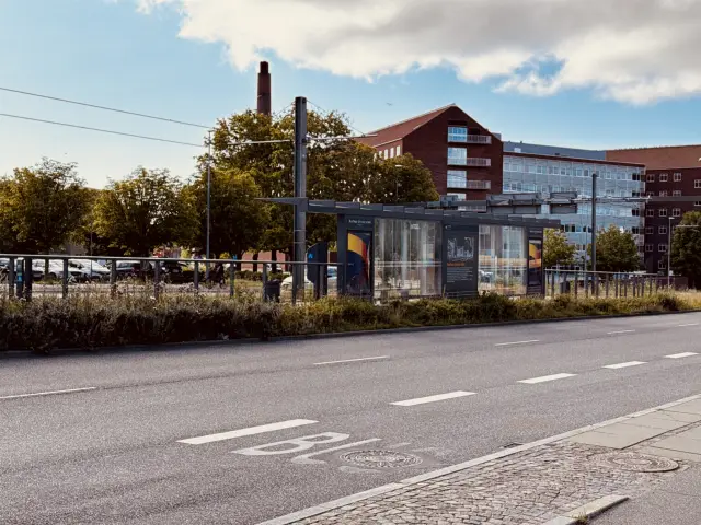 Billede af Aarhus Universitet (Ringgaden) Letbanestation.