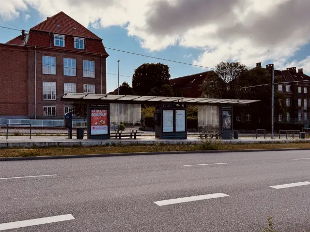 Billede af Universitetsparken Letbanestation.