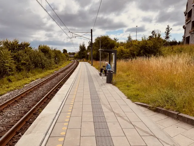 Billede af Rosenhøj Letbanestation.